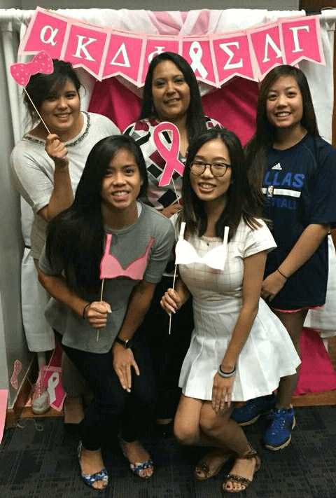 Alpha Kappa Delta Phi International Sorority, Inc. breast cancer awareness