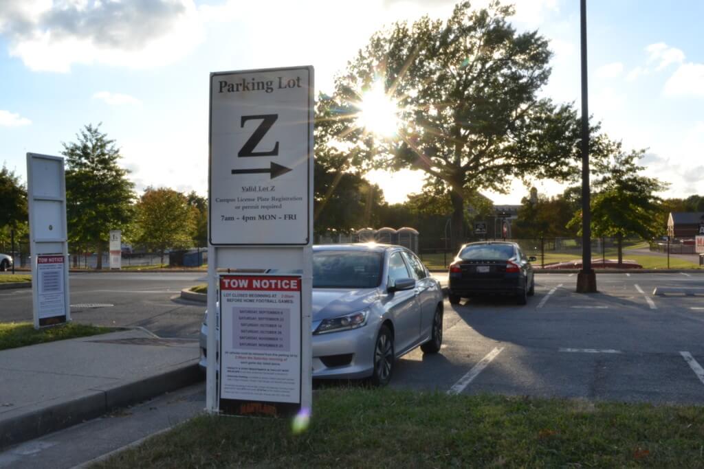 Lot 1 and Lot Z UMD Parking