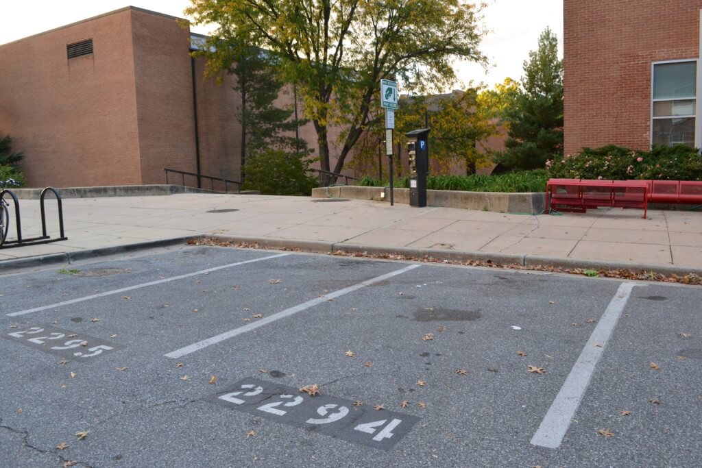 Eppley Recreation Center UMD Parking