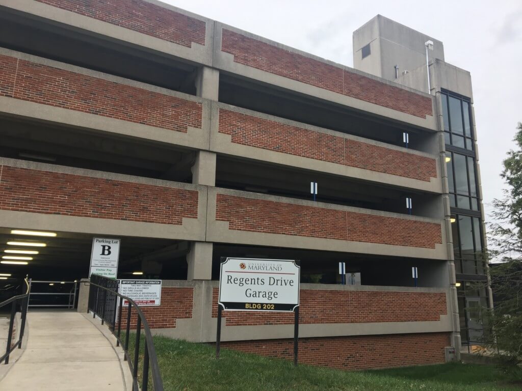 Regents Garage UMD Parking