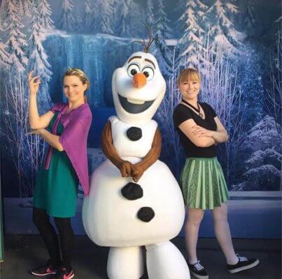 anna and elsa disney bound