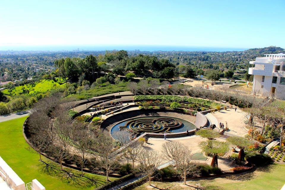 the getty LA