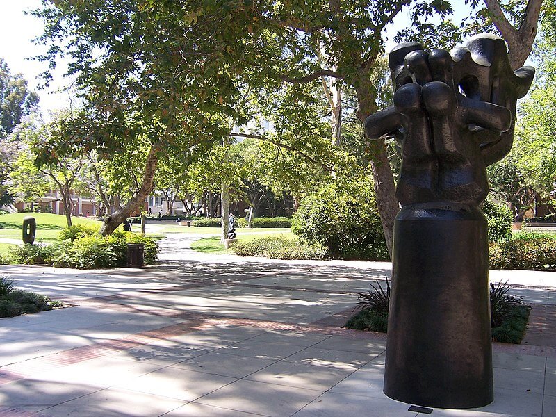 sculpture garden UCLA campus
