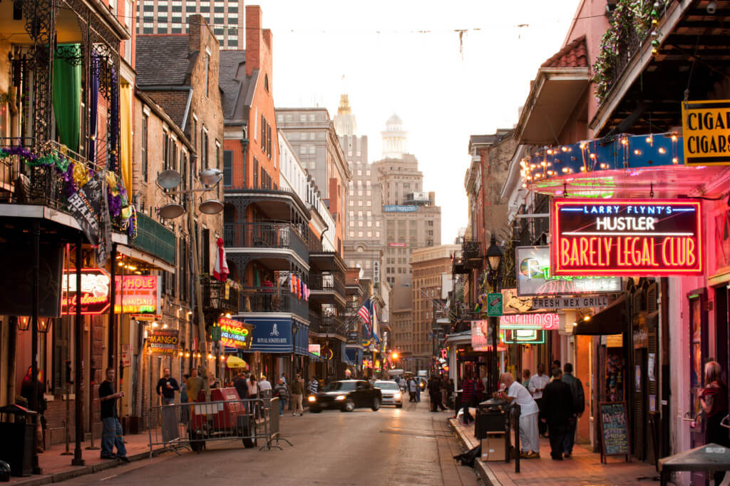 Bourbon Street, New Orleans