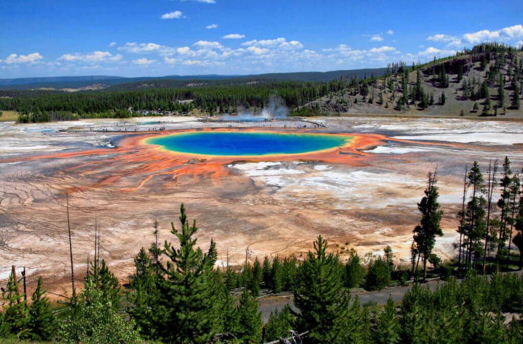 Yellowstone Caldera in Yellowstone