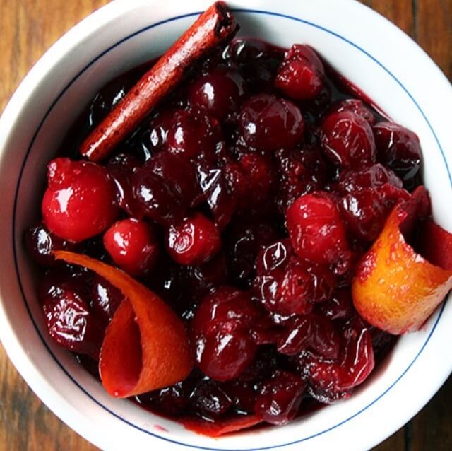 cranberry sauce