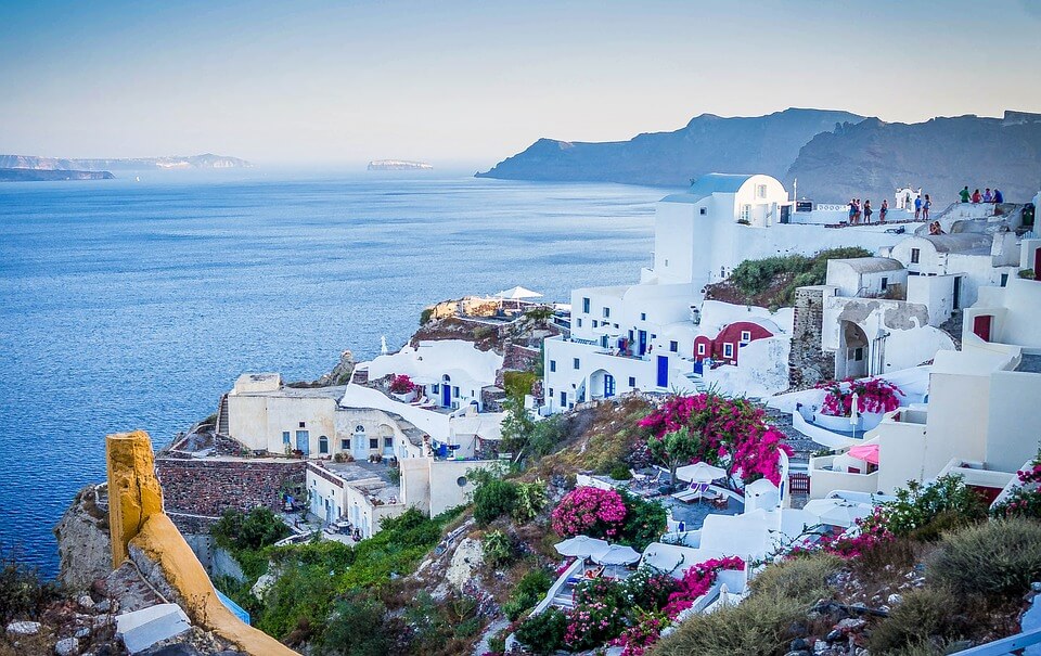 Santorini's Cliffs