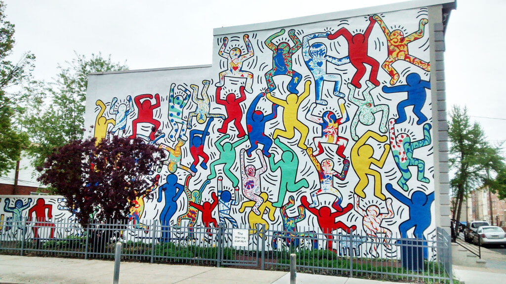 Keith Haring Mural things to do in philadelphia