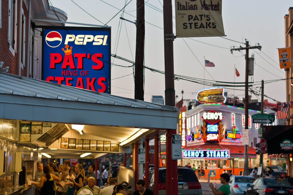 Pat's and Geno's things to do in philadelphia