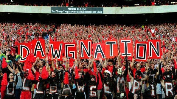 dawg nation uga party schools