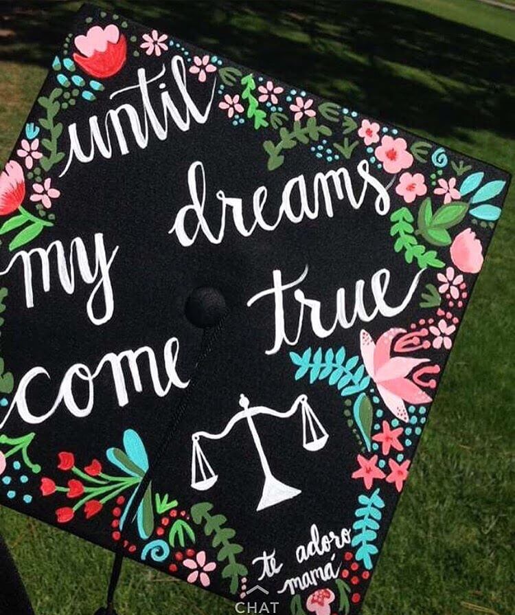 dreams graduation cap ideas