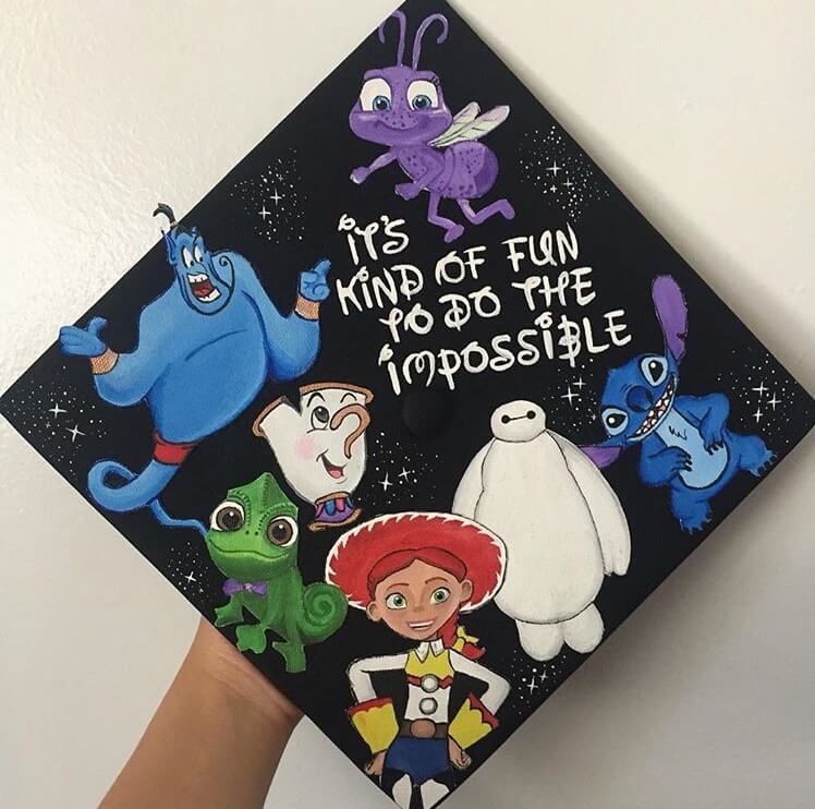 impossible graduation cap ideas