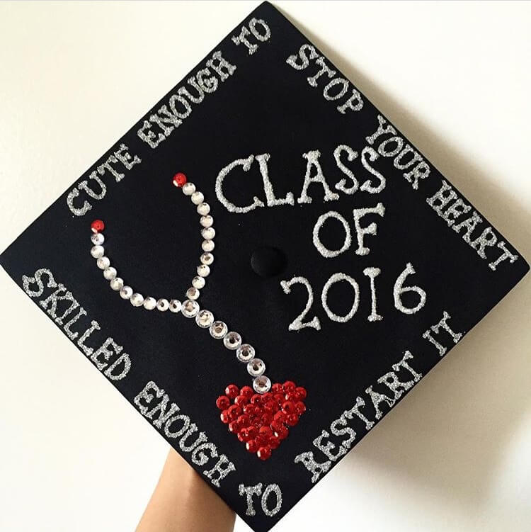 doctor graduation cap ideas