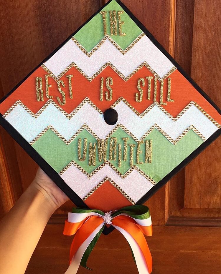 unwritten graduation cap ideas