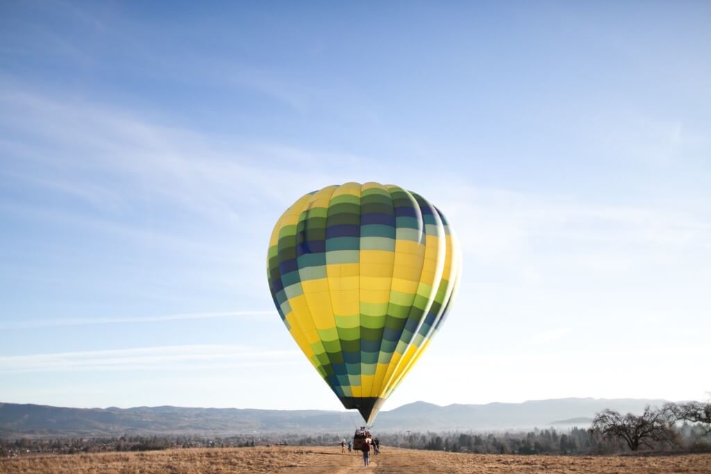 hot air balloon