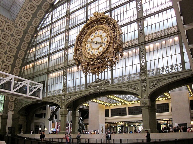 Inside Musee D'Orsay