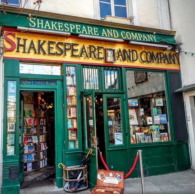 Shakespeare and Company Bookstore