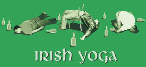 saint patrick's day irish yoga