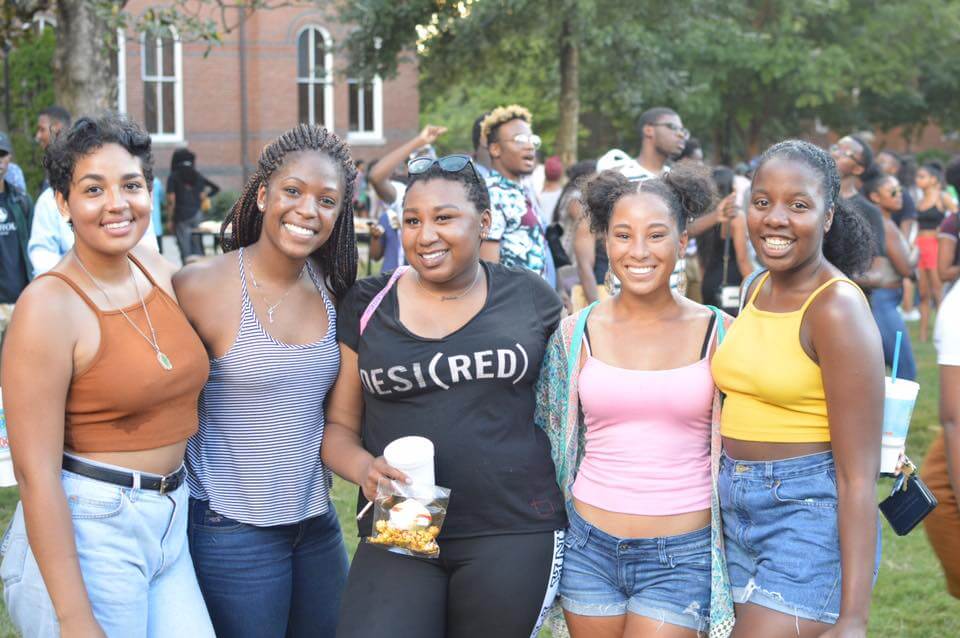events at spelman college crowd