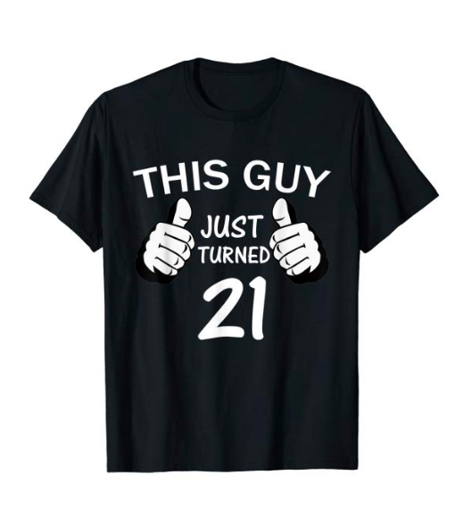 Legally 21 Happy 21st Birthday Party Favor Gift T-Shirt I'm Legal...Bring it On 