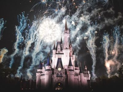 Disney Castle at Night