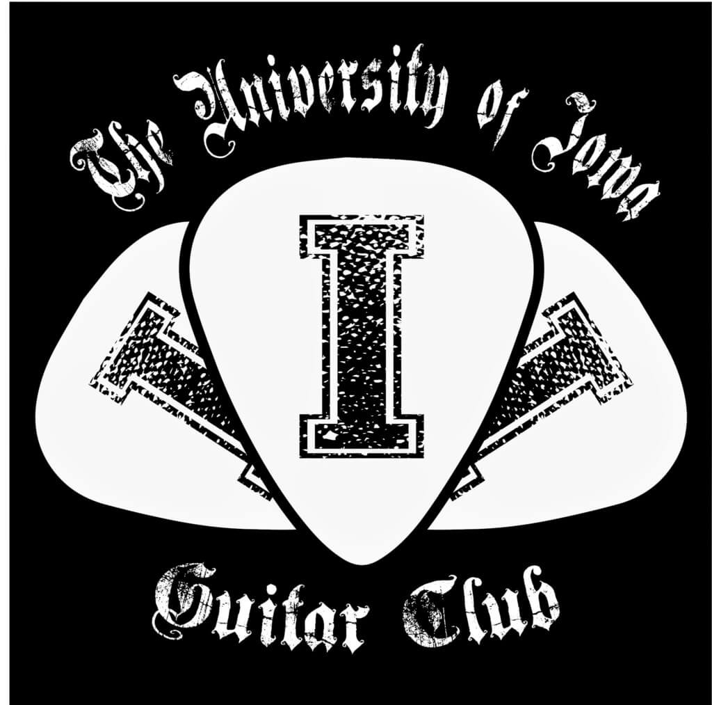 Guitar Club Logo university of iowa student orgs