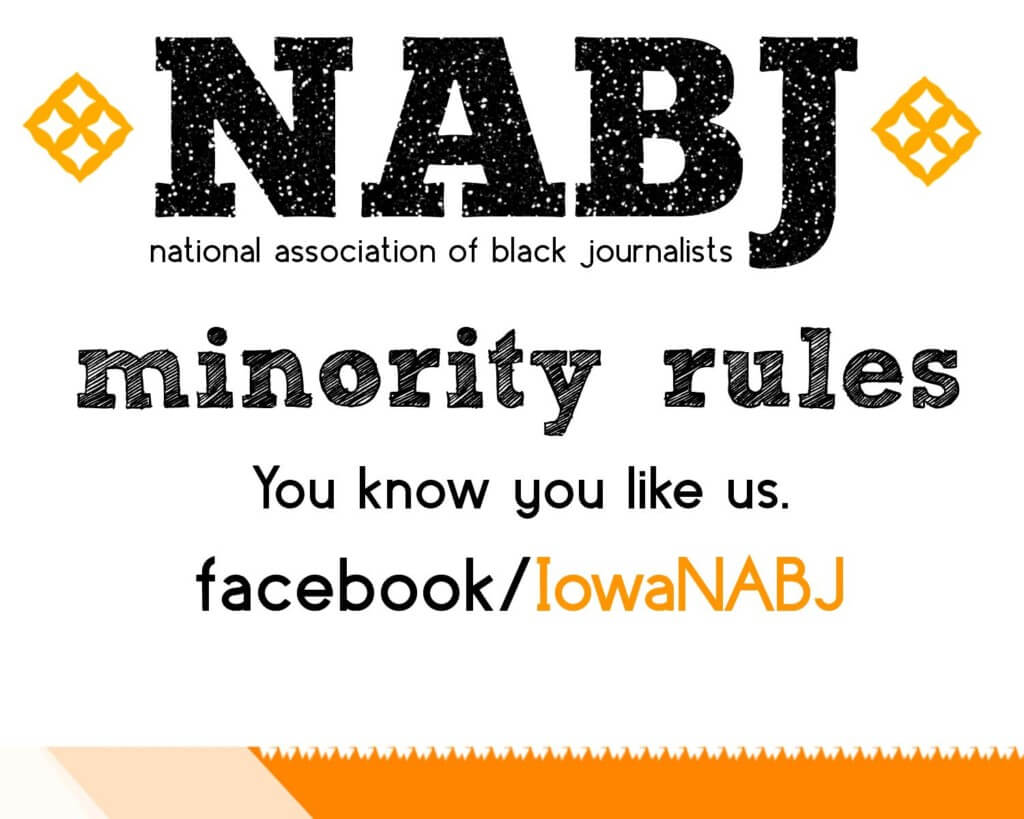 NABJ Logo university of iowa student orgs