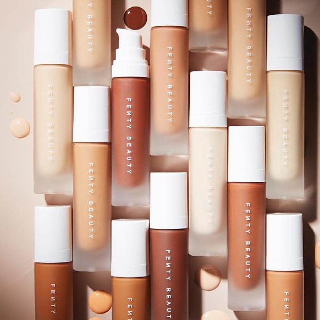 Fenty Beauty Foundation makeup for women of color