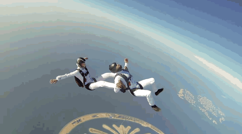 honeymoon stage skydive
