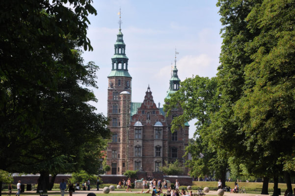 Rosenborg Castle in Copenhagen, Denmark. One of the many places students can visit for discounted prices. 