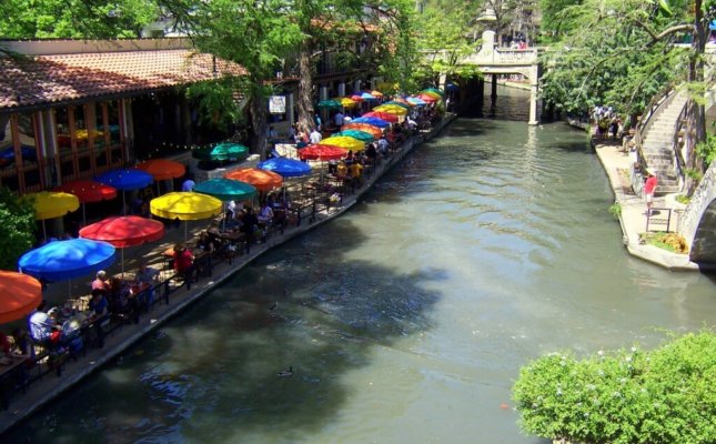 Casa Rio along the Riverwalk, where students often go to eat.