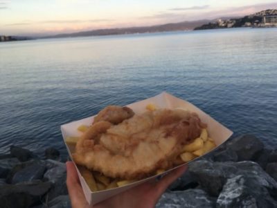 fish and chips, fish and fries, Wellington, New Zealand
