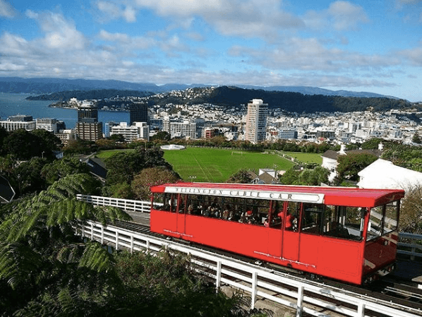 botanical gardens, cable car