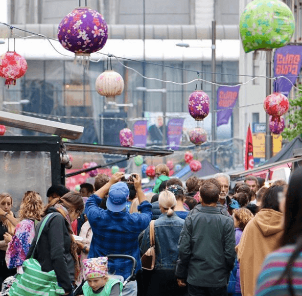 night market, Cuba Street, Wellington