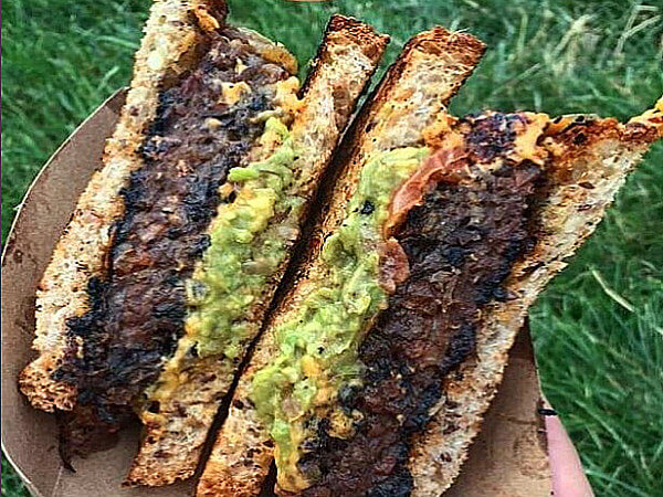 One of the many food items you can get at Smorgasburg.