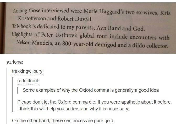 why to use the oxford comma
