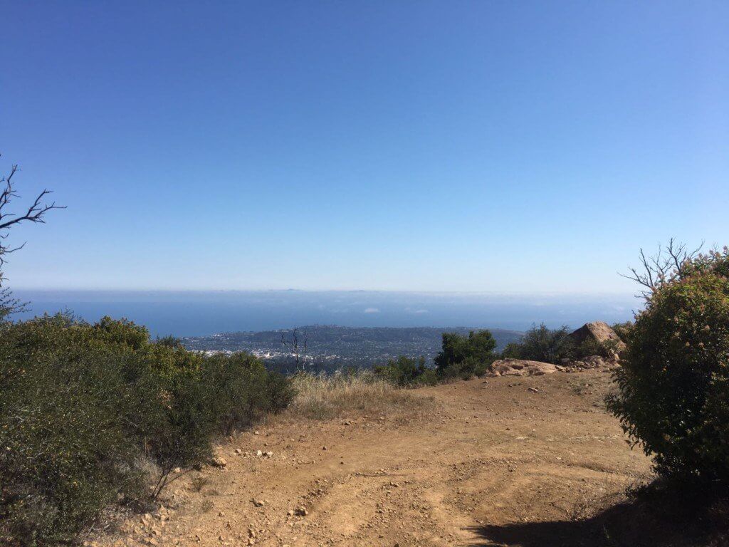 Lookout of Santa Barbara view