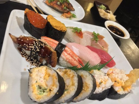 deluxe sushi from Edomasa in Santa Barbara