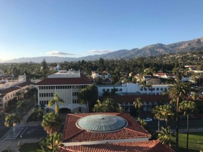 Eagle eye view of Santa Barbara