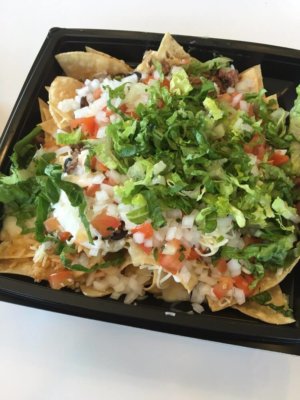 Freebirds nachos in Santa Barbara