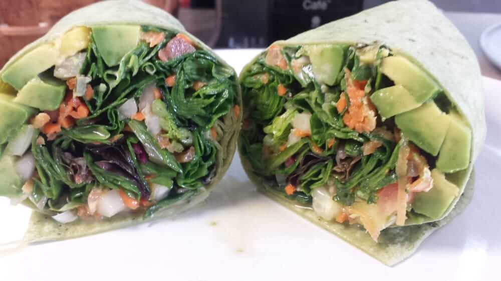 vegan and juice