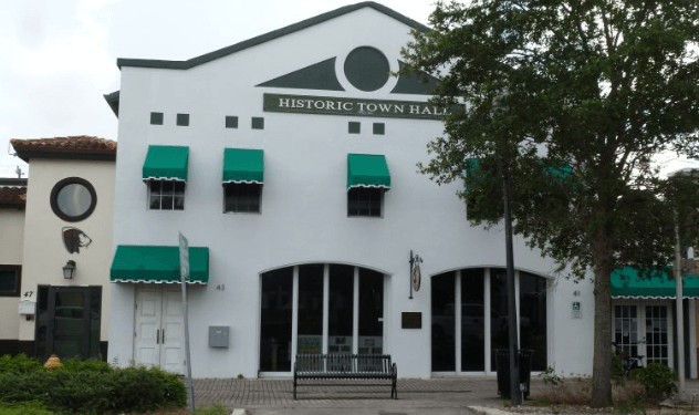 town hall of homestead