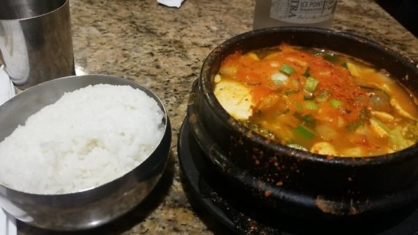 Soft Tofu Stew from Seoul Tofu (UCLA Food)