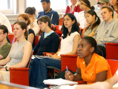 Students in class