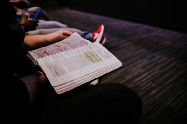 student tips- book with words highlighted