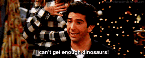 ross loves dinosaurs