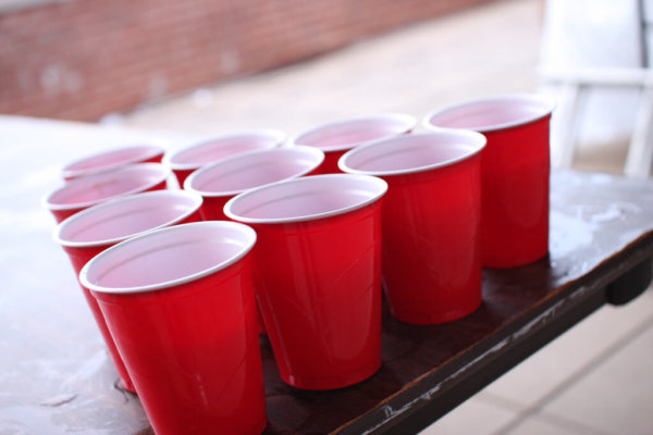 student tips- red solo cups