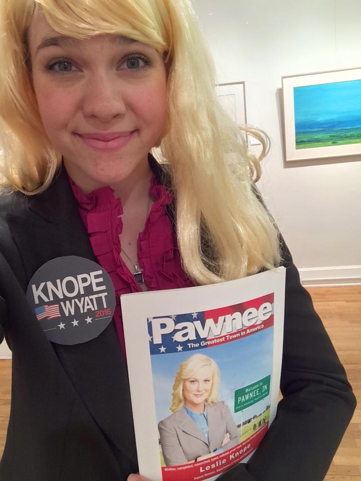 leslie knope costume