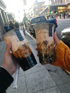 24 Things in 24 Hours at Berkeley- 2 Boba drinks