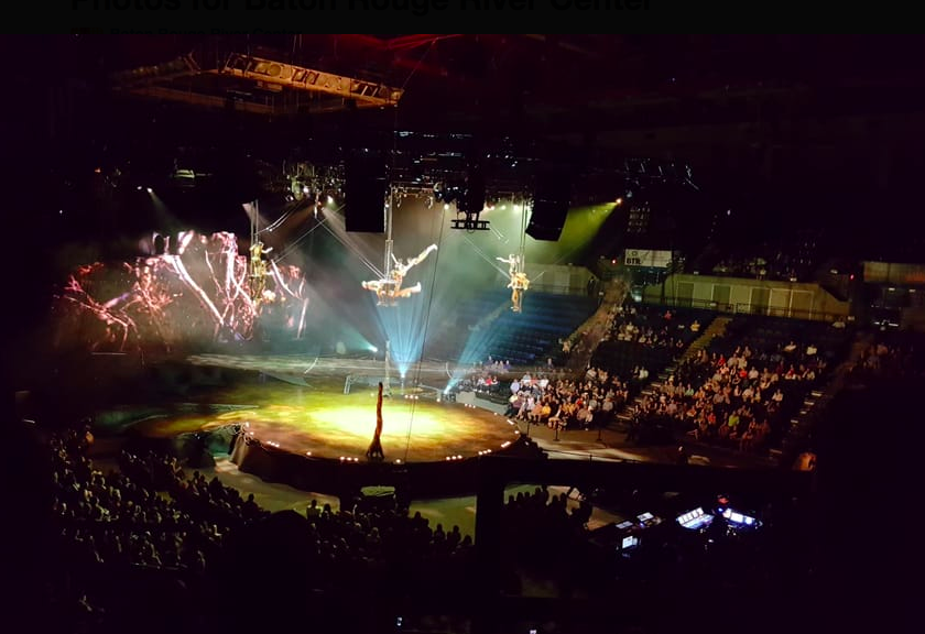 Baton Rouge River Center Cirque du Soleil show